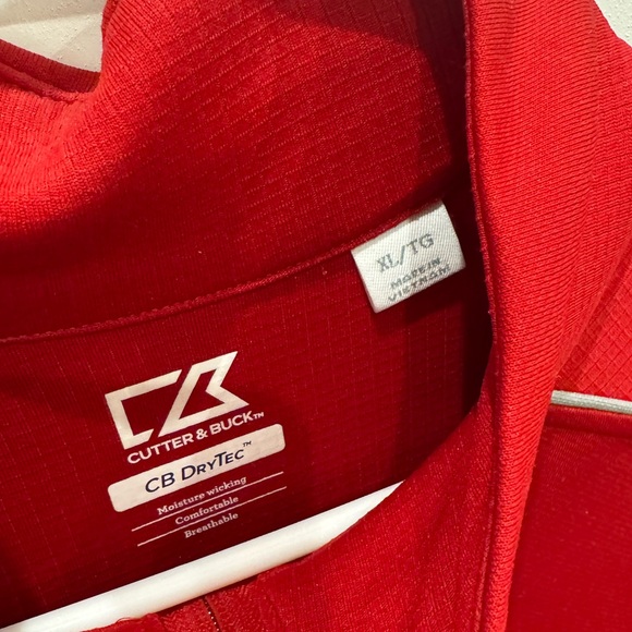 Cutter & Buck Crimson Zip-Up Sweater - Picture 3 of 3